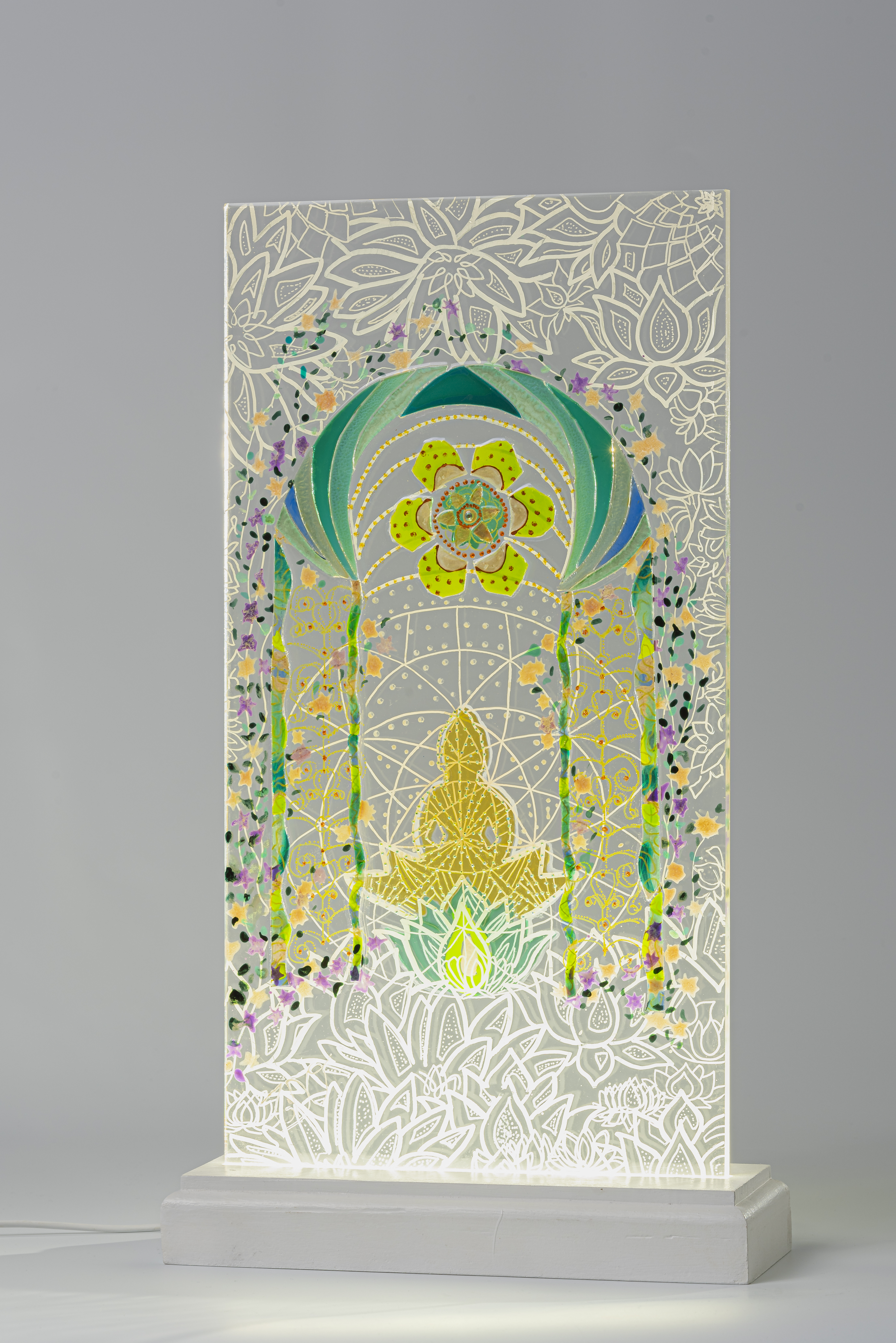 Abri éphémère pour bouddha éternel